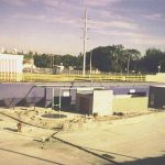 Planta de tratamiento de efluentes de 34 metros de largo. Supermercado Wal-Mart. Paraná, Provincia de Etre Ríos.